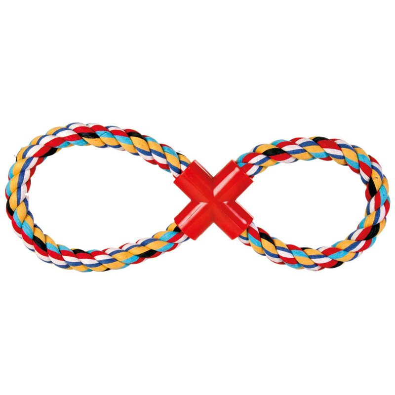 Image secondaire de Griffe Denta Fun, forme de 8, 35 cm, 280 g pour chien