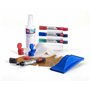 Nobo Kit User pour Tableaux Blancs, Contenu : Effaceurs, Recharges, 4 Marqueurs et un Porte-Marqueurs, Chiffons Absorbants et Sp