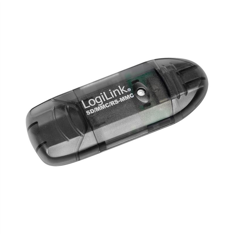 Image secondaire de LogiLink CR0007 Lecteur de carte USB 2.0 SD/SDHC/MMC/RS-MMC Noir