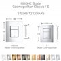 Grohe Plaque de Commande Wc Skate Cosmopolitan Fresh 38805000 (Import Allemagne)