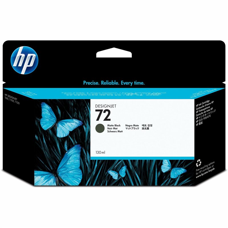 Image secondaire de HP Cartouche Jet d'encre Originale N° 72 Noir Mat Vivera 130 ml C9403A