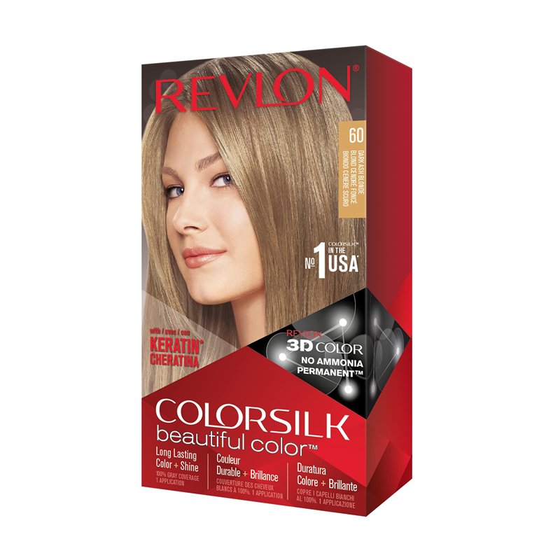 REVLON Colorsilk Coloration des Cheveux N°60 Dark Ash Blonde 59,1 ml