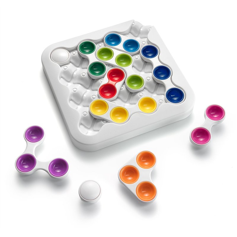 Image secondaire de SmartGames - Anti Virus - Jeu de Réflexion et de Logique - Expulse le Virus Rouge - 60 Défis de Niveaux Différents - 1 Joueur - 