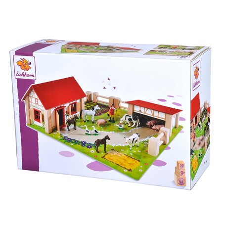 Eichhorn - 100004304 - Petite ferme en Bois - 21 pièces