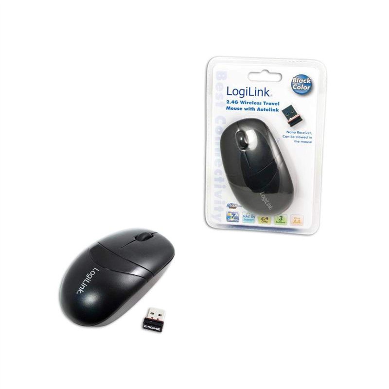 Image secondaire de LogiLink ID0069 Souris optique sans fil 2,4 GHz 1000 dpi Noir