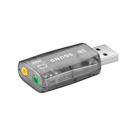 Carte de Son USB 2.0, Transparent