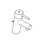 Grohe Mitigeur Lavabo Concetto 3220610E (Import Allemagne)