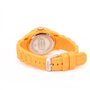 Madison New York - SL4167PO - Montre Mixte - Quartz Analogique - Cadran Orange - Bracelet Silicone Orange