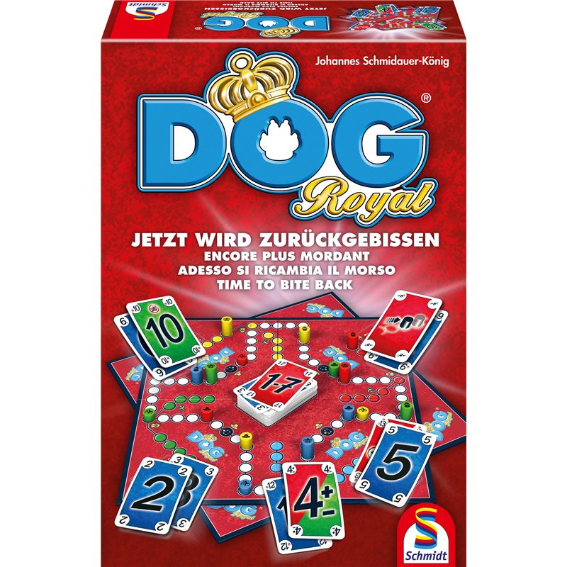 Schmidt Spiele 49267 Dog Royal, Jeu de Tactique et Jeu Familial