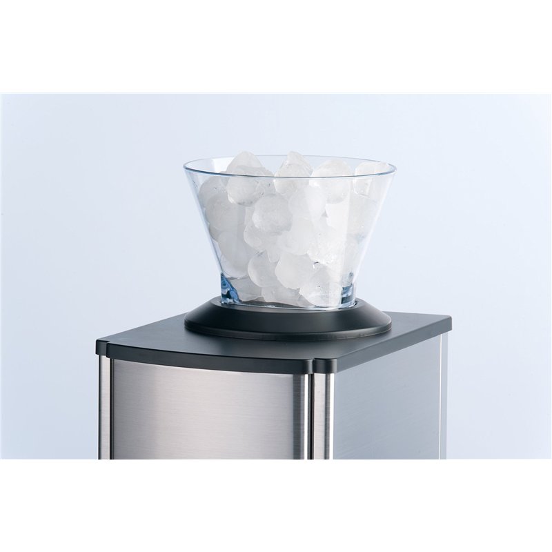 Image secondaire de Trebs Broyeur à glace en acier inoxydable idéal pour les boissons gazeuses, les cocktails ou la préparation de desserts froids