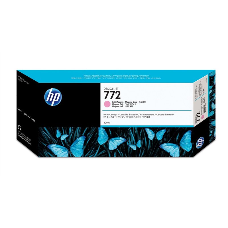 Image secondaire de HP 772 - CN631A - cartouche d'impression - magenta clair