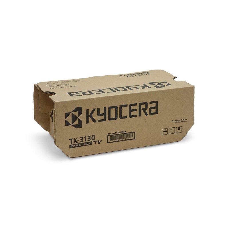 Toner Kyocera TK-3130 d'origine. Noir, 25 000 pages ISO 19752, compatible ECOSYS FS-4200DN, FS-4300D, M3550idn, M3560idn