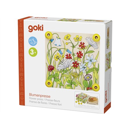Goki - 2041920 - Loisirs Créatifs - Presse Fleurs Prairie