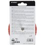 TIVOLY XT20222000778 - Cepillo CIRCULAR para taladro, hilos nylon rojo, decapado de madera diametro 100 mm grano 80