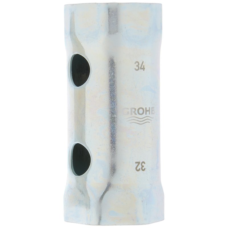 GROHE Clé à douille, chromé, 32 et 34 mm, 19332000 (Import Allemagne)