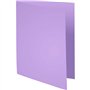 EXACOMPTA Paquet de 100 chemises Super 250 en carte 210 g, coloris lilas