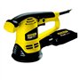 Stanley FATMAX Ponceuse Excentrique 480W 125Mm Vitesse Variable Poignée Avant Revêtement Grip Verrouillage de l'Interrupteur Ave