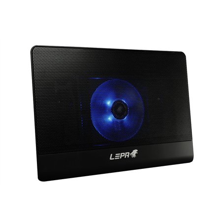 LEPA LPCP001 Lepad V17 Support ventilé pour Ordinateur portable jusqu'à 17" Noir