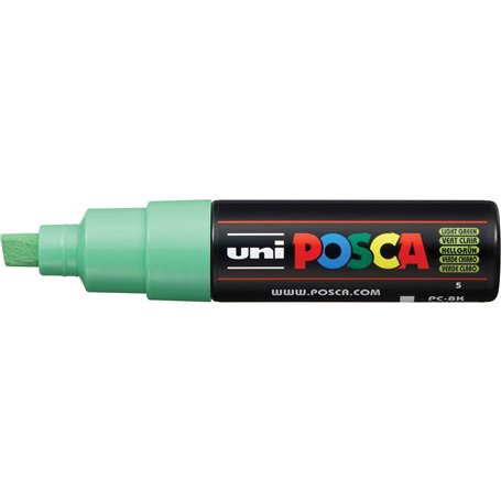 Uni-Ball Marqueur Posca PC8K verrt foncé pointe large biseau