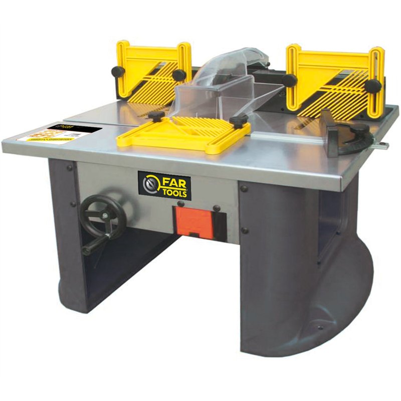 Fartools MR 40P Défonceuse sur table 1500 W Noir