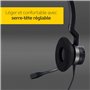 Jabra Biz 2300 - Casque Stereo supra-auriculaire Quick Disconnect - Casque Filaire avec Microphone Antibruit Pour Téléphones de 