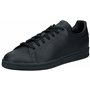 Adidas Originals Homme Stan Smith Leather Sneaker Basse, Noir Schwarz Black Black, 42 2/3 EU