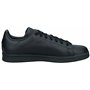Adidas Originals Homme Stan Smith Leather Sneaker Basse, Noir Schwarz Black Black, 42 2/3 EU