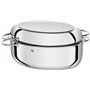 ZWILLING Roaster avec Couvercle, Adapté à la Chaleur à Induction, Acier Inoxydable, 8,5 L, Plus, Inox Brillant, 38 x 25 x 20 cm