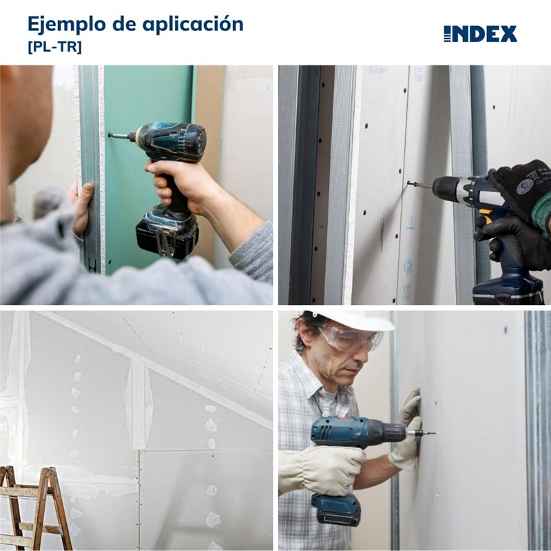 Image secondaire de Tornillo para placas de yeso laminado con cabeza trompeta y punta autotaladrante - MEDIDA: 3,5 x 35 - Unid: 1000