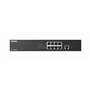 D-Link DGS-1010MP Switch Gigabit Max PoE 10 Ports, 8 Ports PoE+ Gigabit 30 W, Budget PoE 125 W, Liaison Montante Fibre SFP, sans