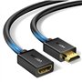 UGREEN Rallonge HDMI Câble Extension Mâle vers Femelle Câble HDMI 4K 60Hz High Speed Ethernet 18Gbps HDR 3D ARC Compatible avec 