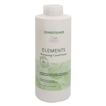 Elements Après-Shampoing hydratant sans sulfate pour cuir chevelu normal à gras 1L