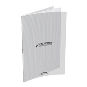 Conquérant 400009672 Cahier Petits carreaux 5 x 5 96 pages 24 x 32 cm Incolore