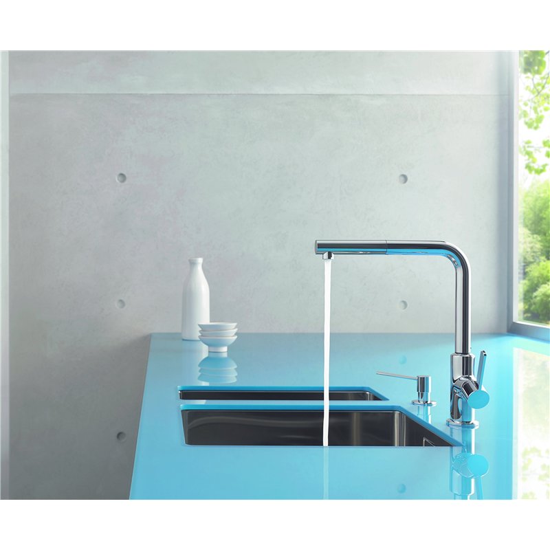 Image secondaire de Kludi 408510575 L-INE S Robinet d'évier de Cuisine, Chrome