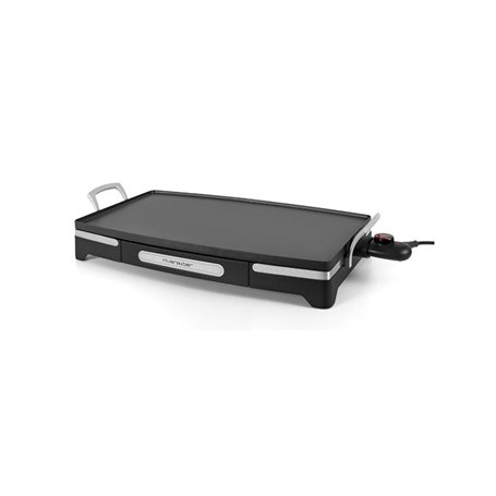 Riviera-et-Bar QP350A Plancha Extra Large, Noir