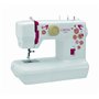 Carina Junior - Machine à coudre mécanique pour débutants avec poignée, 12 programmes de couture, bras libre, lumière de couture