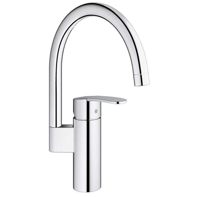 Grohe 30221002 Eurostyle Cosmopolitan Mitigeur de Cuisine À Levier Unique, Argent