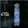The Noble Collection Harry Potter Ravenclaw Crest Bookmark – 6.7 inches (17 cm) Die Cast Metal, PVC and Card Bookmark – Official