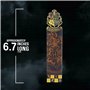 The Noble Collection Harry Potter Hogwarts Crest Bookmark - 6.7in (17cm) Die Cast Metal, PVC and Card Bookmark - Officially Lice