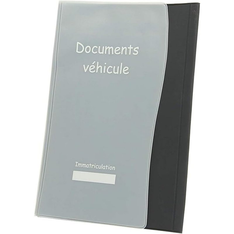 Image secondaire de Auxence Porte Documents de Véhicule (Étui de Rangement Carnet d'Entretien, Carnet Constructeur, Constat Européen d'Accident), 23