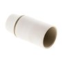 Zenitech Douille E14 Thermoplastique Lisse Blanc