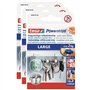 TESA Lot de 3 Lots 10 Powerstrips Large fixe des objets jusqu'à 2 kg