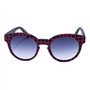 Italia Independent 0909T-PDP-053 Montures de Lunettes, Multicolore (Rojo/Negro), 51 Femme