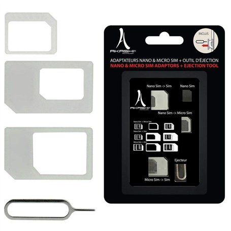 Akashi Kit d'Adaptateur de Carte SIM