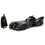 Jada Toys - Batman Returns 1989 Batmobile Figurine, 801310982600, 1/24ème, Noir