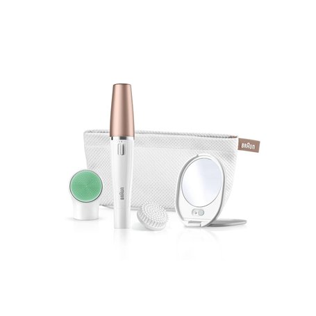 Braun FaceSpa 851V 3-En-1 Épilateur Visage Et Brosse Nettoyante Avec Pile Supplémentaire