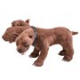 The Noble Collection Fluffy Collector's Plush by Officially Licensed 12in (30cm) Harry Potter Toy Dolls Three Headed Dog Plush -