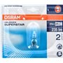 Lot de 10 ampoules Osram Eco Halogène Culot 20 W ~ 25 W 235 lm G9 2700 K intensité variable Blanc chaud Ampoule halogène de 10