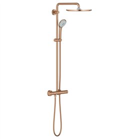 GROHE Euphoria – 310 Shower System THM Brushed Warm Sunset