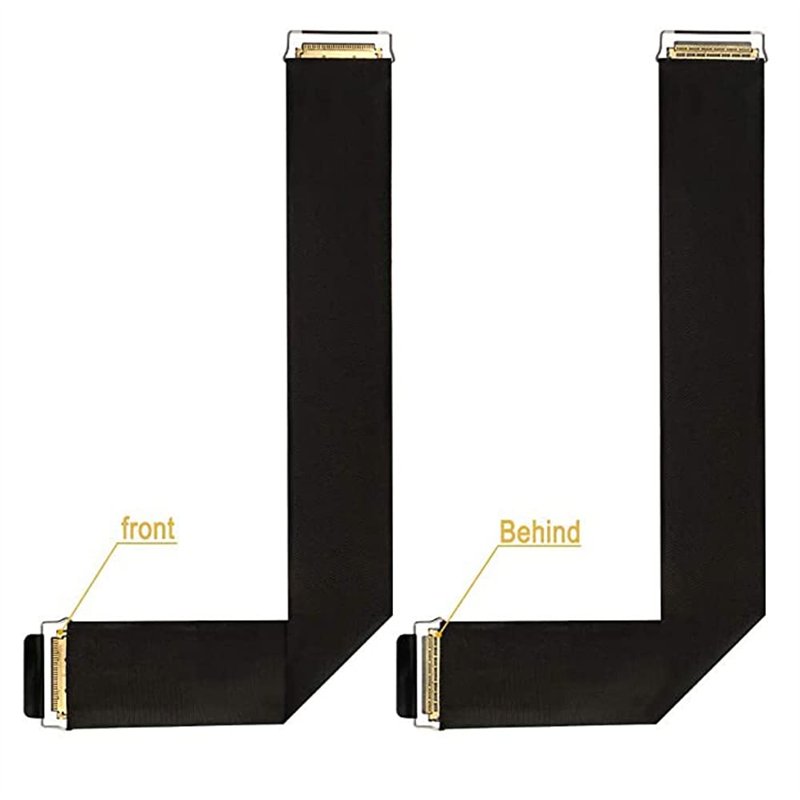 Image secondaire de OLVINS Câble d'affichage d'écran LED de rechange LVDS LCD 923-0281 pour IMAC 21.5 